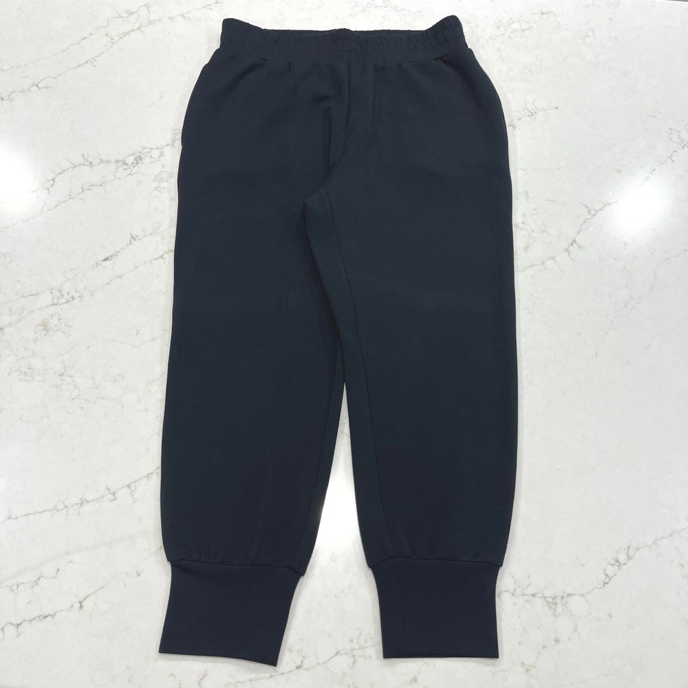 Varley Slim Cuff 25 Pant Joggers Womens Large Black Pockets Comfy Double Soft